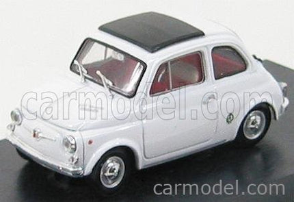 Fiat 500 Abarth 595SS 1965 1:43 Brumm biela