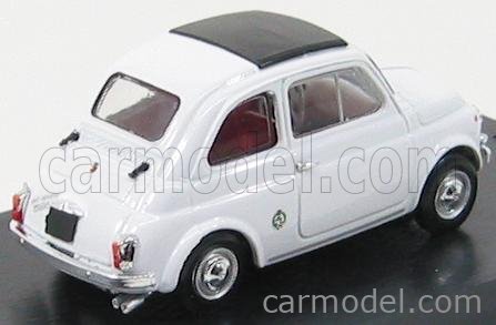 Fiat 500 Abarth 595SS 1965 1:43 Brumm biela