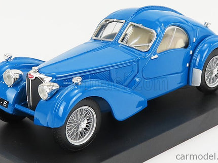 Bugatti 57 S Coupe 1934-36 1:43 Brumm svetlomodrá