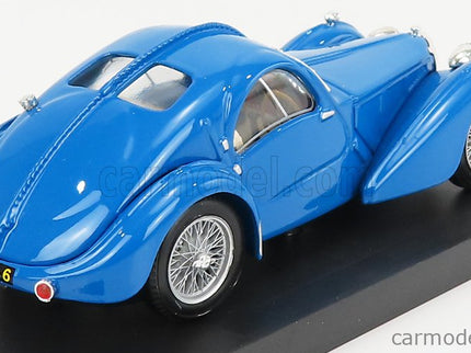 Bugatti 57 S Coupe 1934-36 1:43 Brumm svetlomodrá