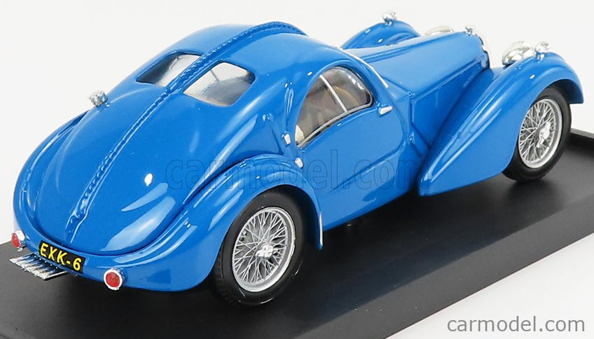 Bugatti 57 S Coupe 1934-36 1:43 Brumm svetlomodrá