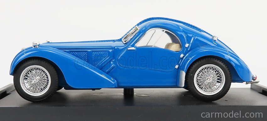 Bugatti 57 S Coupe 1934-36 1:43 Brumm svetlomodrá