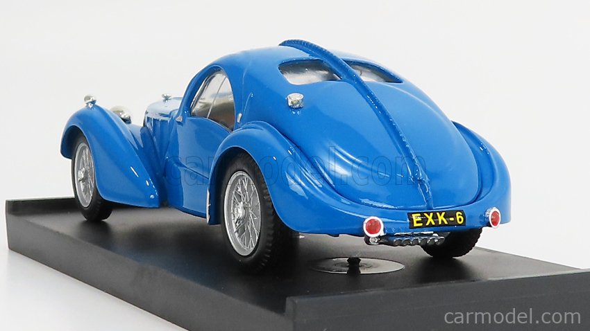 Bugatti 57 S Coupe 1934-36 1:43 Brumm svetlomodrá