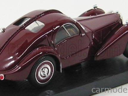 Bugatti 57S Atlantic Coupe 1934 1:43 Brumm bordó