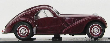 Bugatti 57S Atlantic Coupe 1934 1:43 Brumm bordó
