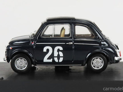 Fiat 500TV Giannini N°26 Víťaz Turismo Femminile Bolzano-Mendola 1968 Liliana De Menna 1:43 Brumm modrá