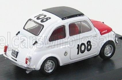 FIAT | 500 595 ABARTH N 108 TROFEO ITALIANO TURISMO WINNER COPPA GALLEGA 1965 LEONARDO DURST | WHITE RED
