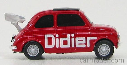 Fiat 500 N°28 Didier - 30th Anniversary Brumm 1:43 Brumm červená