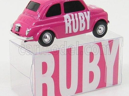 Fiat 500 Ruby - SE Non Ora Quando? 1:43 Brumm ružová