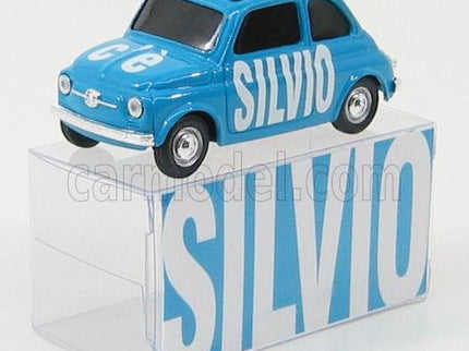 Fiat 500 Election-Day 2008 - Aprile 2008 - Silvio 1:43 Brumm svetlomodrá