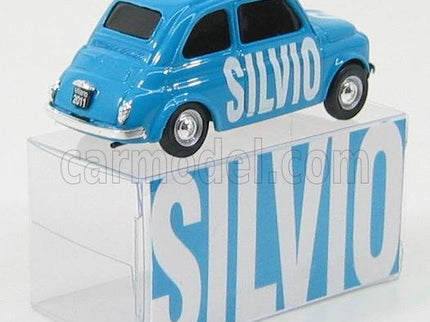 Fiat 500 Election-Day 2008 - Aprile 2008 - Silvio 1:43 Brumm svetlomodrá