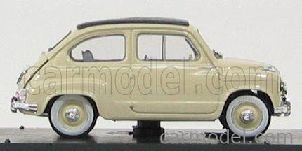 Fiat 600 1956 Tetto Chiuso - Closed Roof 1:43 Brumm béžová Chiaro
