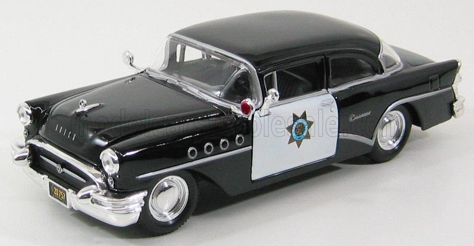 BUICK | CENTURY POLICE 1955 | BLACK WHITE