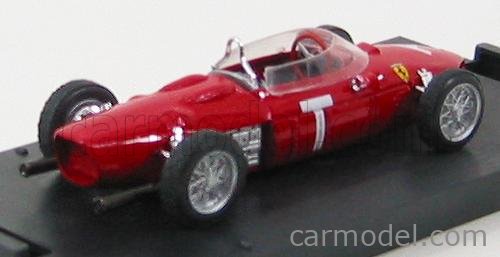 Ferrari F1 156 N00 Muletto Testovací Voz 1965 1:43 Brumm červená