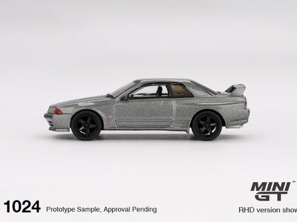 Nissan Skyline GT-R Nismo BNR32 CRS Version 1:64 MINI GT Dark Metal Gray