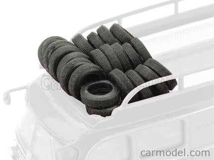 Accessories 20 Gomme F1 Anteriori - Posteriori 1:43 Brumm čierna