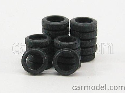 Accessories 20 Gomme F1 Anteriori - Posteriori 1:43 Brumm čierna