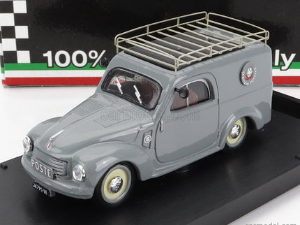 Fiat 500C Van Poste Italiane Servizio Postale Varese 1950 1:43 Brumm sivá