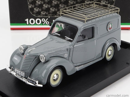 Fiat 1100 Van Poste Italiane Servizio Postale Varese 1950 1:43 Brumm sivá