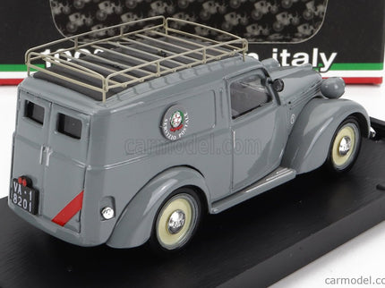 Fiat 1100 Van Poste Italiane Servizio Postale Varese 1950 1:43 Brumm sivá