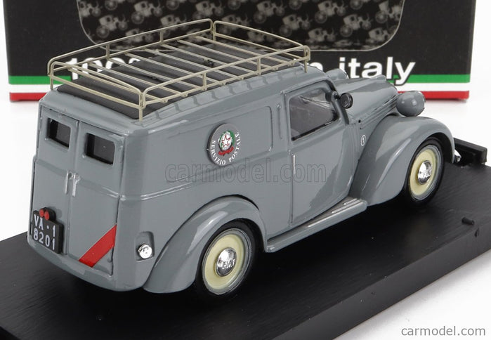 Fiat 1100 Van Poste Italiane Servizio Postale Varese 1950 1:43 Brumm sivá