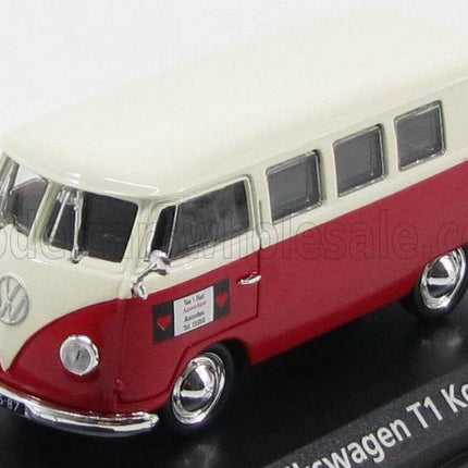 VOLKSWAGEN | T1 MINIBUS AUTOVERHUUR ROTTERDAM 1958 | RED WHITE