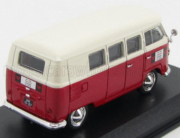 VOLKSWAGEN | T1 MINIBUS AUTOVERHUUR ROTTERDAM 1958 | RED WHITE