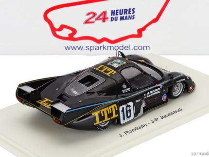 Rondeau M397B 3.0L V8 Team Jean Rondeau N°16 Víťaz 24h Le Mans 1980 Jean Rondeau - Jean Pierre Jaussaud 1:43 Spark Model čierna