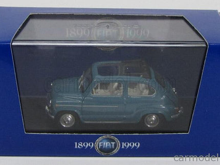 Fiat 600D Trasformabile Aperta 1960 1:43 Brumm modrá 404