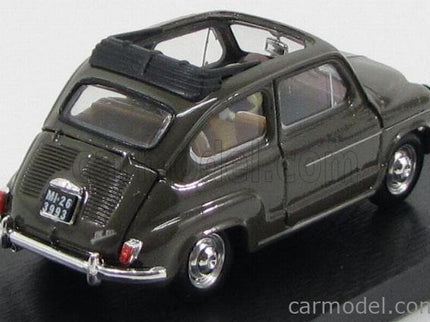 Fiat 600D Trasformabile Aperta 1960 1:43 Brumm béžová 538