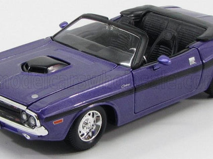 DODGE | CHALLENGER R/T 426 HEMI CONVERTIBLE 1970 | PURPLE MET BLACK