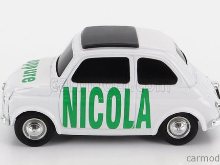 Fiat 500 Nicola - Oppure 1:43 Brumm biela