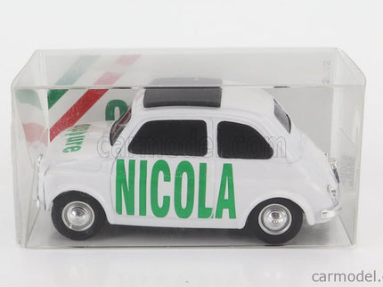 Fiat 500 Nicola - Oppure 1:43 Brumm biela