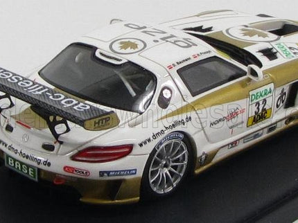 MERCEDES BENZ | SLS COUPE 6.3 AMG GT3 (C197) N 32 ADAC MASTERS GT 2012 D.BAUMANN - H.PROCZYK | WHITE GOLD