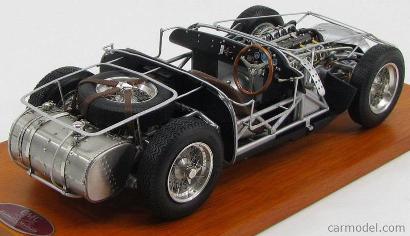 Maserati Telaio - 300S Rolling Chassis 1956 1:18 CMC strieborná