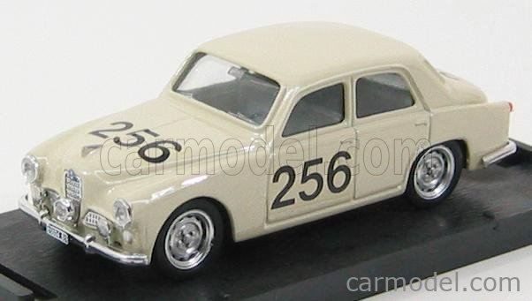 ALFA ROMEO 1900 N°256 Mille Miglia 1950 1:43 Brumm slonovinová