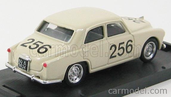 ALFA ROMEO 1900 N°256 Mille Miglia 1950 1:43 Brumm slonovinová