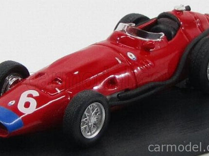 Maserati F1 250F 12cil N°6 GP Italia 1957 Jean Behra 1:43 Brumm červená