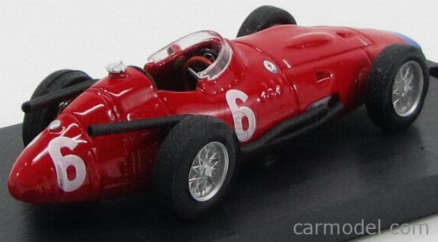 Maserati F1 250F 12cil N°6 GP Italia 1957 Jean Behra 1:43 Brumm červená