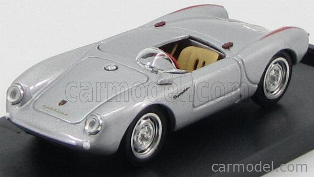 Porsche 550 RS 1954 1:43 Brumm strieborná