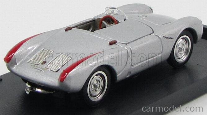 Porsche 550 RS 1954 1:43 Brumm strieborná