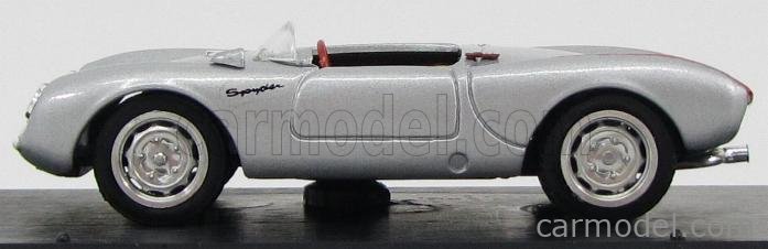 Porsche 550 RS 1954 1:43 Brumm strieborná