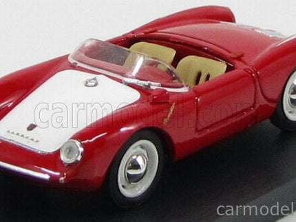 Porsche 550 RS 1954 1:43 Brumm červená biela