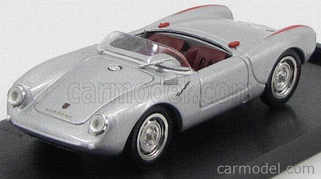 Porsche 550 RS 1954 1:43 Brumm strieborná