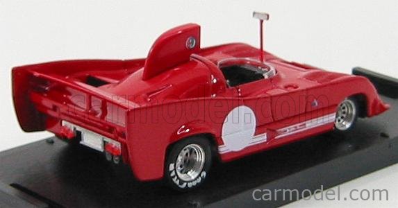 ALFA ROMEO 33 TT 12 Prototipo 1974 1:43 Brumm červená