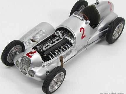 Mercedes Benz F1 W125 N°2 GP Donington 1937 H.Lang 1:18 CMC strieborná