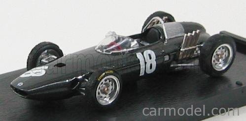 BRM F1 P57 GP Olanda 1962 N°18 R.Ginther 1:43 Brumm sivá metalická
