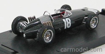 BRM F1 P57 GP Olanda 1962 N°18 R.Ginther 1:43 Brumm sivá metalická