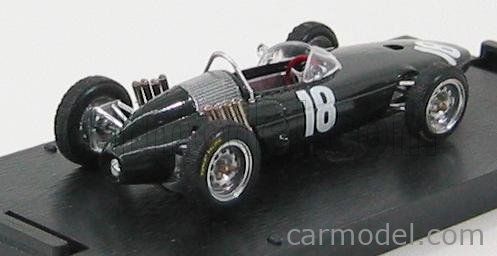 BRM F1 P57 GP Olanda 1962 N°18 R.Ginther 1:43 Brumm sivá metalická