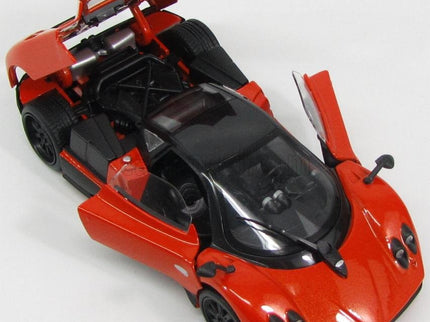 Pagani Zonda F 2009 1:24 Motor Max oranžová metalická